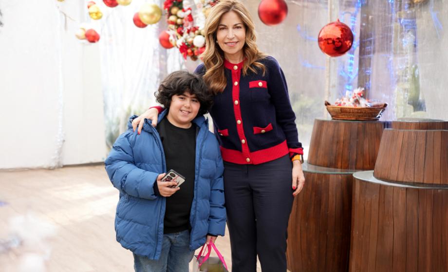 السيدة تيماء خوري قعوار عضو مجلس أمناء مؤسسة ومركز الحسين للسرطان تستضيف أطفال مركز الحسين للسرطان