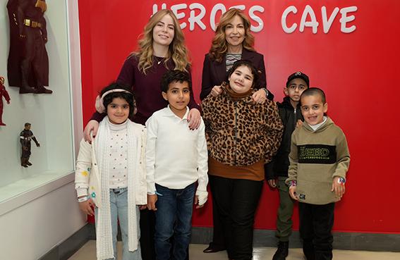 Princess Ghida Talal & Princess Rajaa’s Visit to Cancer Patients