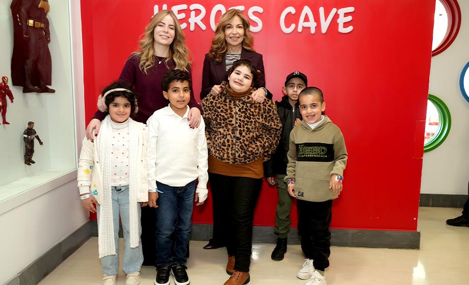 Princess Ghida Talal & Princess Rajaa bint Talal Visit KHCC’s Chemotherapy Patients