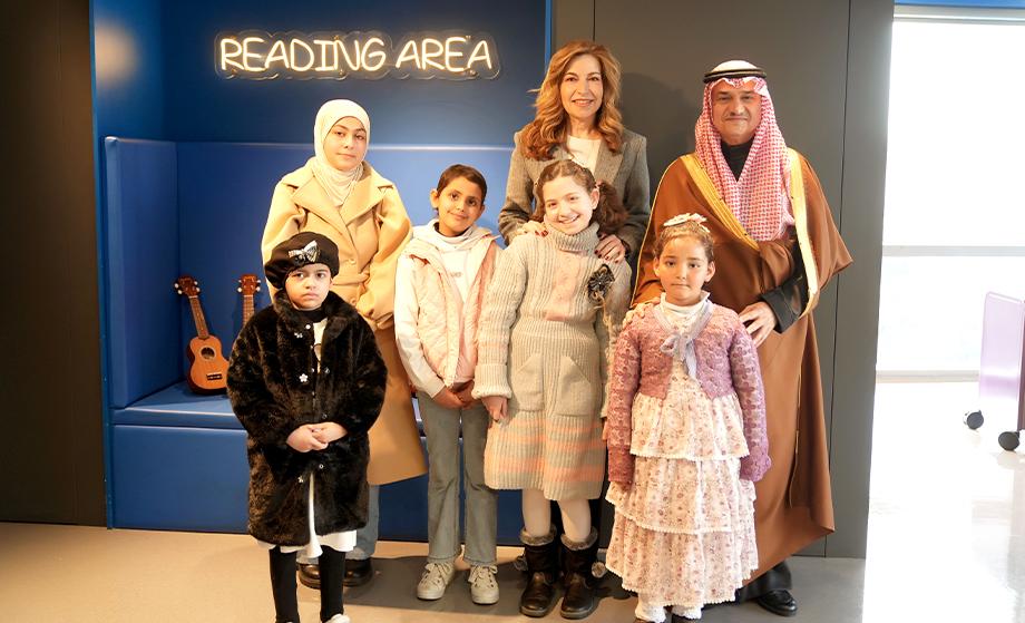 Ambassador of Saudi Arabia to Jordan, HRH Prince Mansour bin Khalid bin Farhan Al Saud Visit to KHCC
