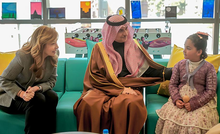 Ambassador of Saudi Arabia to Jordan, HRH Prince Mansour bin Khalid bin Farhan Al Saud Visit to KHCC