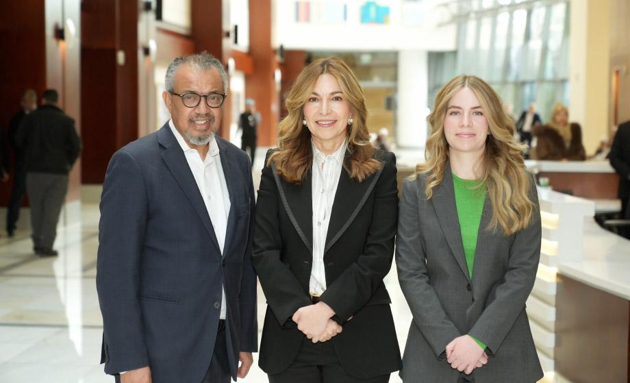 سموّ الأميرة غيداء طلال تستقبل وفدا من منظّمة الصحة العالميّة برفقة الأمراء هاري وميجان دوق ودوقة ساسكس