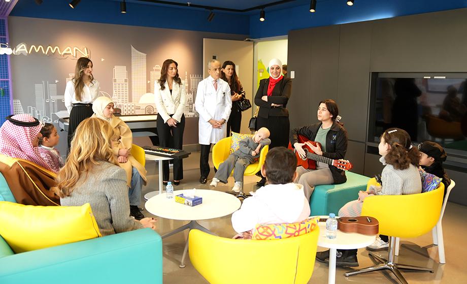 Ambassador of Saudi Arabia to Jordan, HRH Prince Mansour bin Khalid bin Farhan Al Saud Visit to KHCC