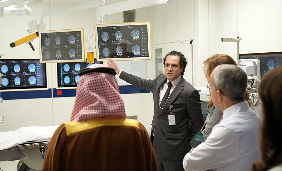 Ambassador of Saudi Arabia to Jordan, HRH Prince Mansour bin Khalid bin Farhan Al Saud Visit to KHCC