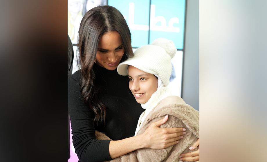 Princess Ghida Talal Receives WHO Delegation Joined by Prince Harry, Duke of Sussex, and Meghan, Duchess of Sussex