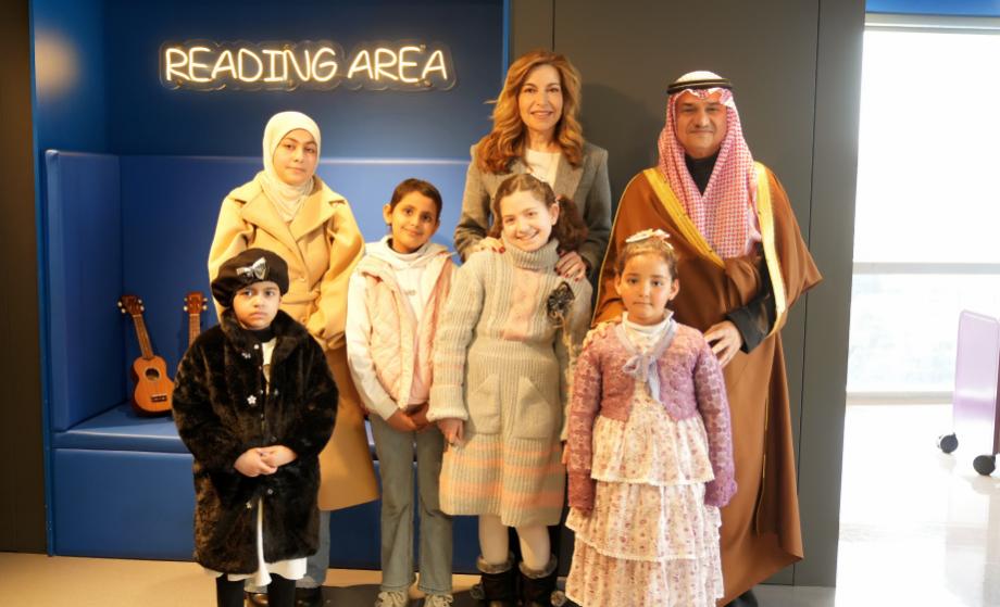 زيارة سموّ الأمير منصور بن خالد بن فرحان آل سعود، سفير خادم الحرمين الشريفين، إلى مركز الحسين للسرطان