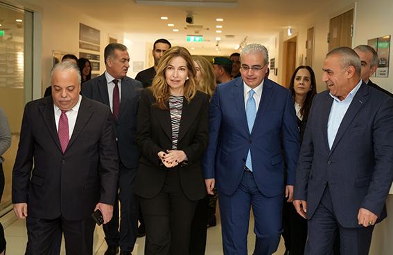 الأميرة غيداء تزور مركز سميح دروزة للأورام في مستشفيات البشير لتعزيز الشراكات الوطنية في تطوير خدمات علاج السرطان