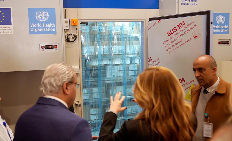 Under the Patronage of Princess Ghida Talal The Inauguration of the Central Region Medical Warehouses