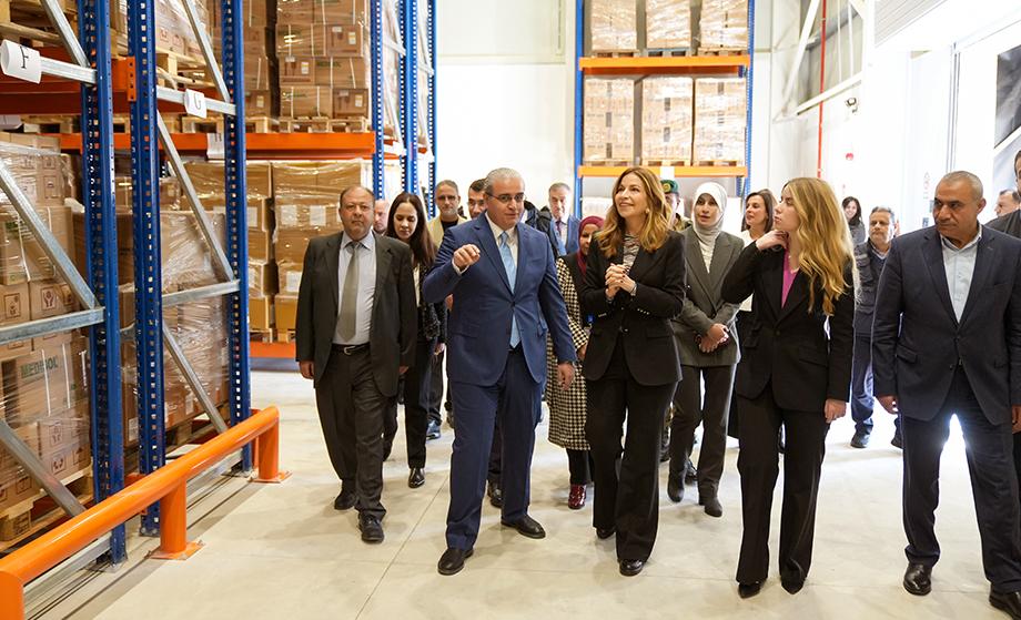 Under the Patronage of Princess Ghida Talal The Inauguration of the Central Region Medical Warehouses