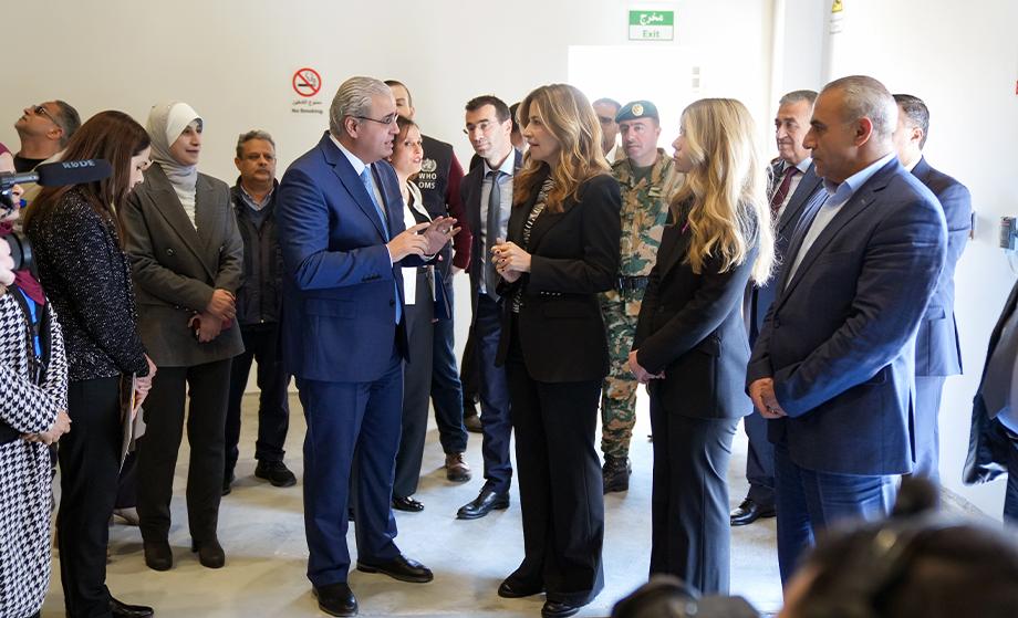 Under the Patronage of Princess Ghida Talal The Inauguration of the Central Region Medical Warehouses