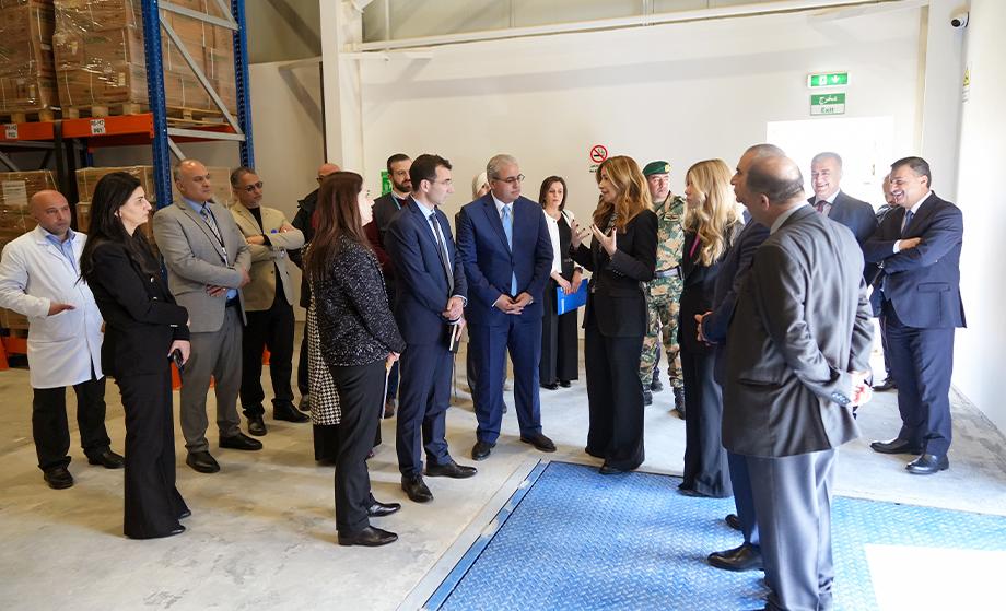 Under the Patronage of Princess Ghida Talal The Inauguration of the Central Region Medical Warehouses