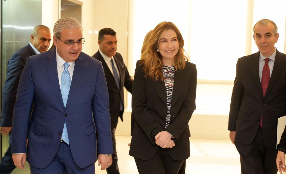 Princess Ghida Talal Visits Samih Darwazah Oncology Center at Al Bashir Hospital