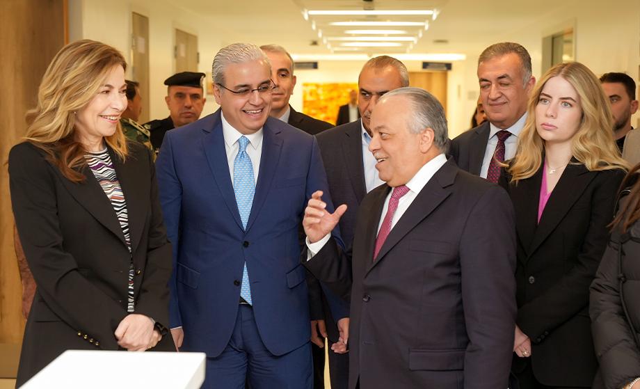 Princess Ghida Talal Visits Samih Darwazah Oncology Center at Al Bashir Hospital