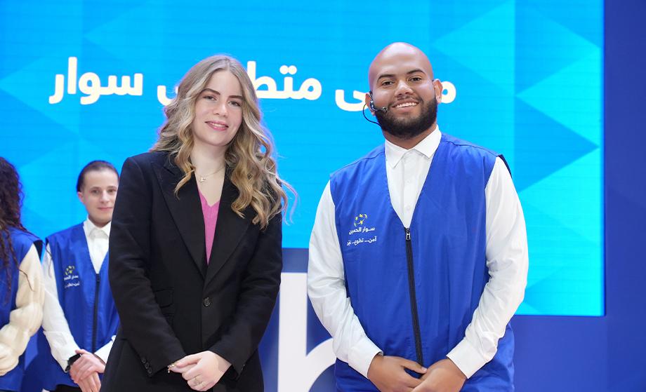 On behalf of HRH Princess Ghida Talal Princess Rajaa bint Talal Meets KHCF Volunteers