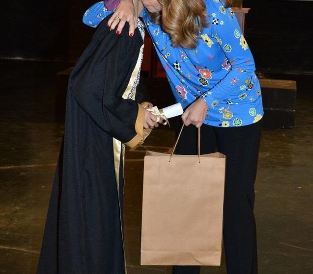 Princess Ghida Talal celebrates the graduation of 140 students under the Back to School Program for the 2015/16 academic year