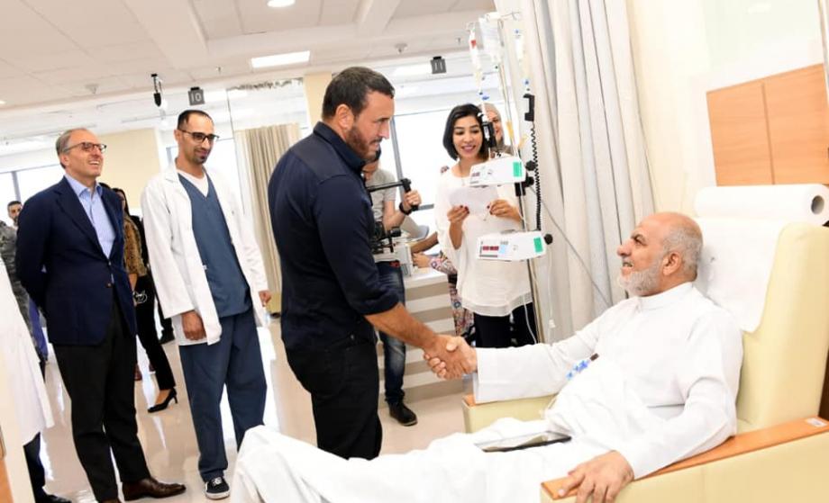 Kathem Al Saher Visit To KHCC