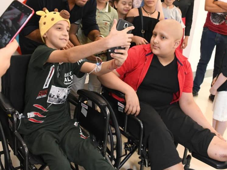Kathem Al Saher Visit To KHCC