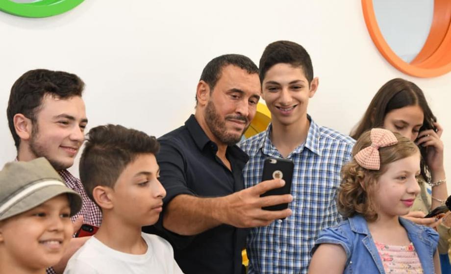 Kathem Al Saher Visit To KHCC