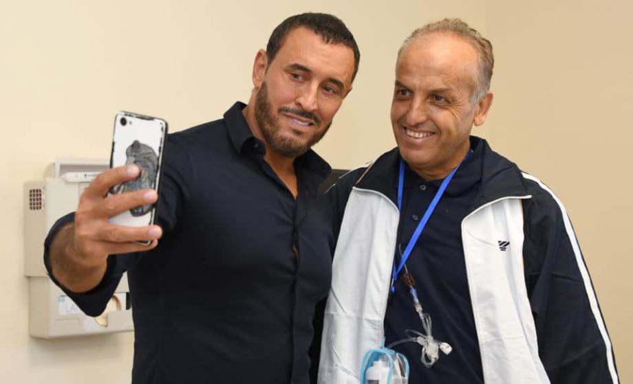 Kathem Al Saher Visit To KHCC