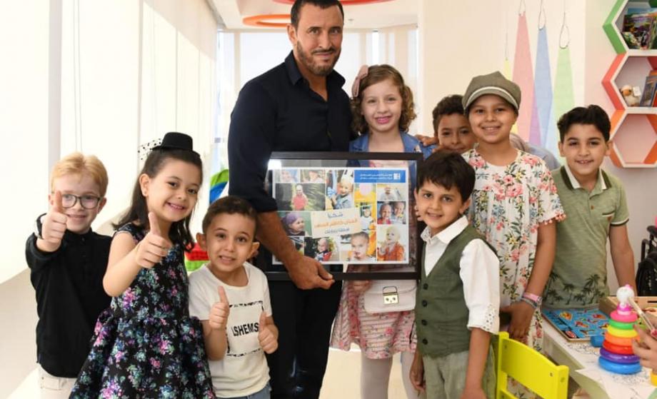 Kathem Al Saher Visit To KHCC