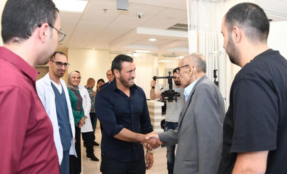 Kathem Al Saher Visit To KHCC