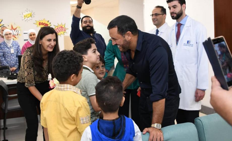 Kathem Al Saher Visit To KHCC
