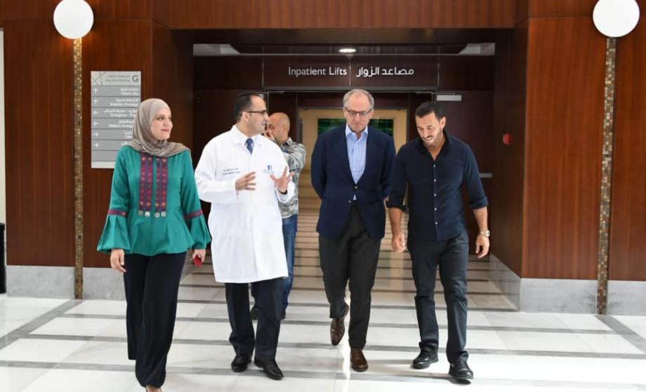 Kathem Al Saher Visit To KHCC