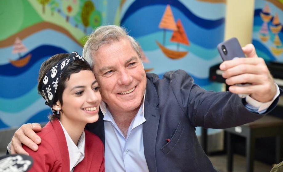 Media Personality Ali Jaber Visits KHCC