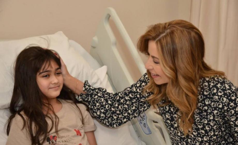 HRH Princess Ghida Talal Distributes Gifts to KHCC Pediatric Patients