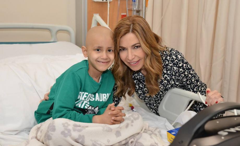 HRH Princess Ghida Talal Distributes Gifts to KHCC Pediatric Patients