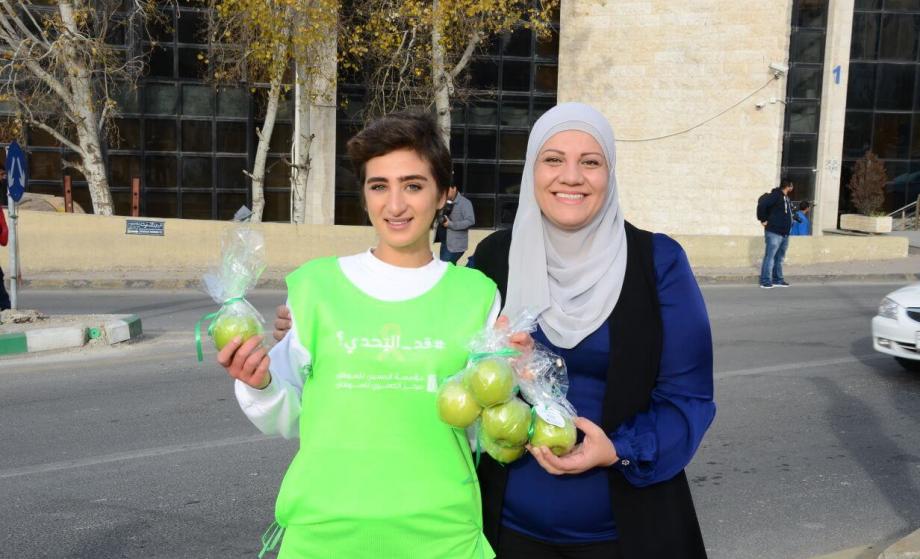 سمو الأميرة غيداء طلال تطلق حملة قد التحدي بمناسبة اليوم العالمي للسرطان 